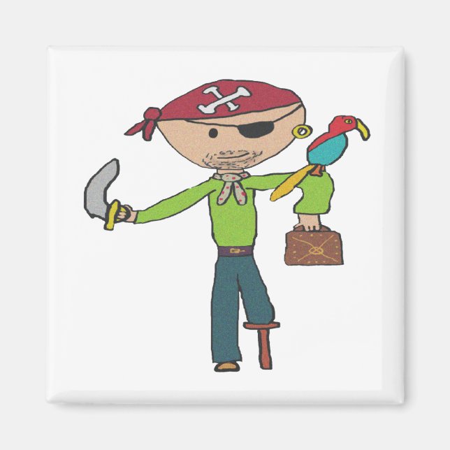 Pirate Magnet (Vorne)