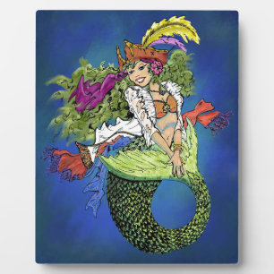 Pirate Mermaid Fotoplatte