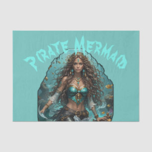 Pirate Mermaid Lady Thunder_Cove Seidenpapier
