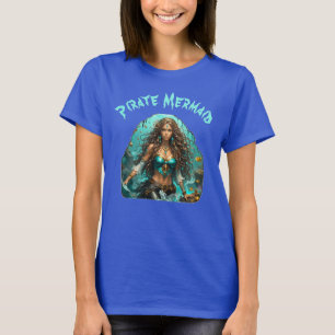 Pirate Mermaid Lady Thunder_Cove T-Shirt