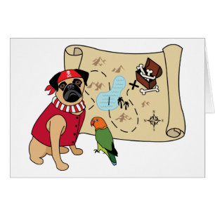 Pirate Mops Cards - New Mops Design - ARRGHH