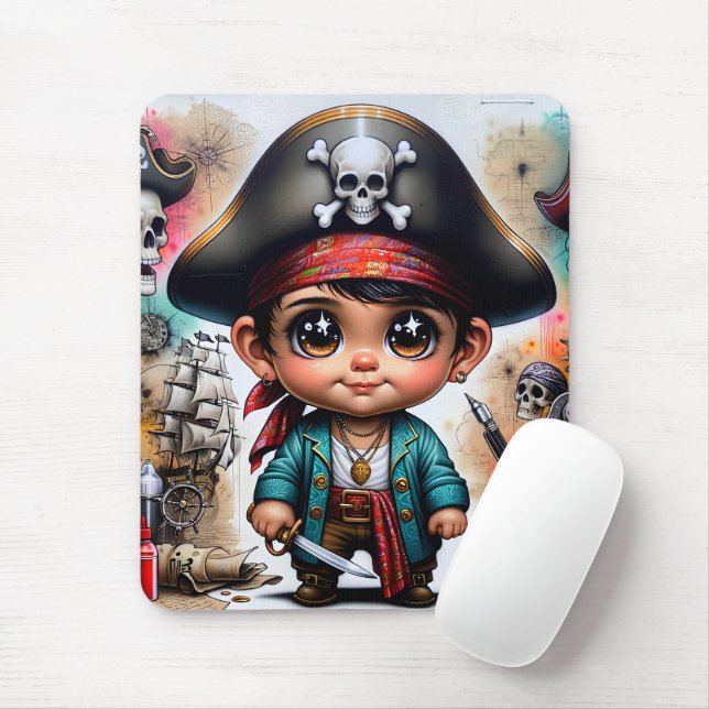Pirate Mousepad (Mit Mouse)