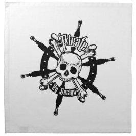 Pirate Napkin Cloth Serviette