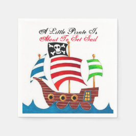 Pirate Napkins Serviette