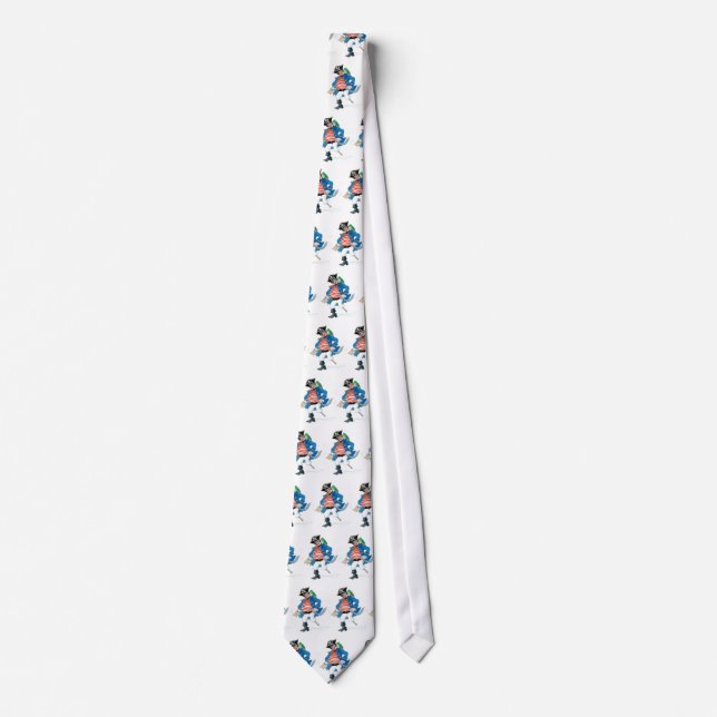 Pirate Necktie Krawatte (Vorderseite)