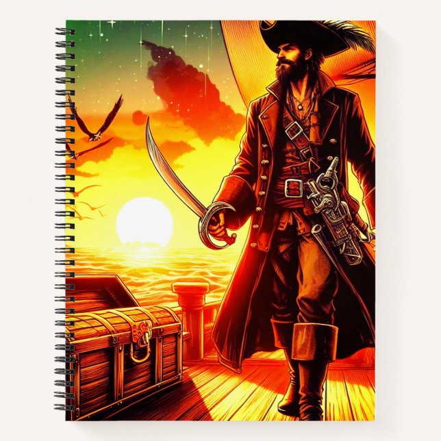 Pirate Notizbuch (Vorderseite)