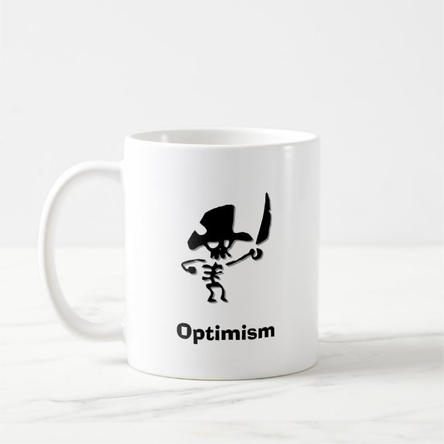 Pirate Optimismus Tasse (Links)