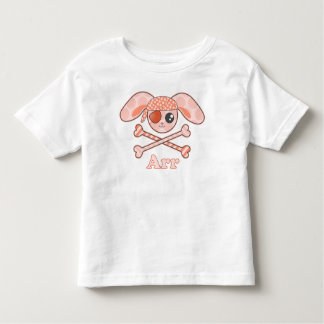 Pirate Orange Bunny Arr Kleinkind T-shirt