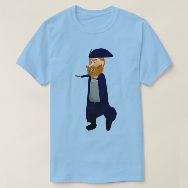 Pirate Papa T-shirt (Design vorne)