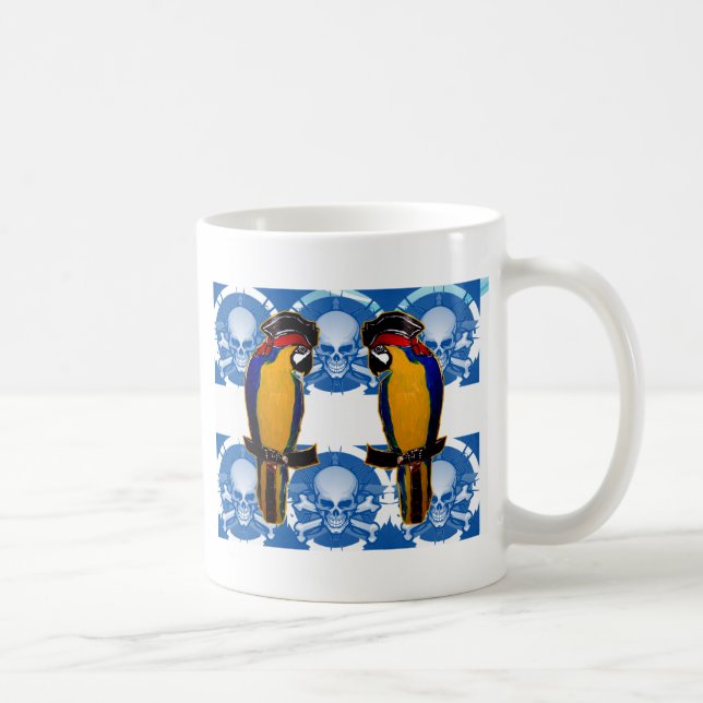 Pirate Parrots Tasse (Rechts)