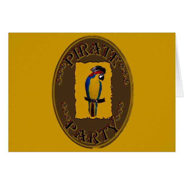 PIRATE-PARTY (Vorderseite (Horizontal))