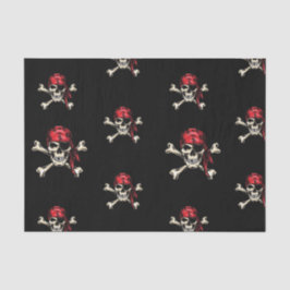 Pirate Party Adult Salty Skulls Seidenpapier
