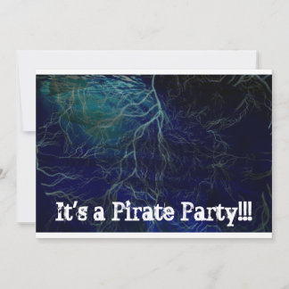 Pirate Party Einladung