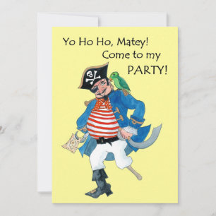 Pirate-Party Einladung