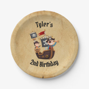 Pirate Party Personalisierte Teller