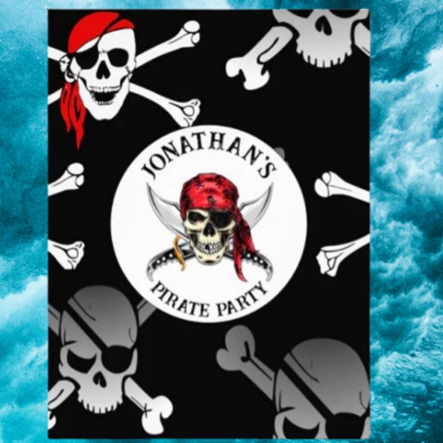 PIRATE-PARTY-SKULTUREN FOTODRUCK (Discover the bold PIRATE PARTY SKULLS poster that adds edgy style and fierce spirit to any space. )