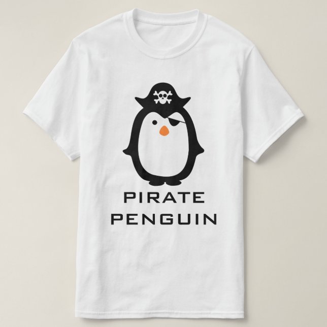 Pirate Penguin T-Shirt (Design vorne)
