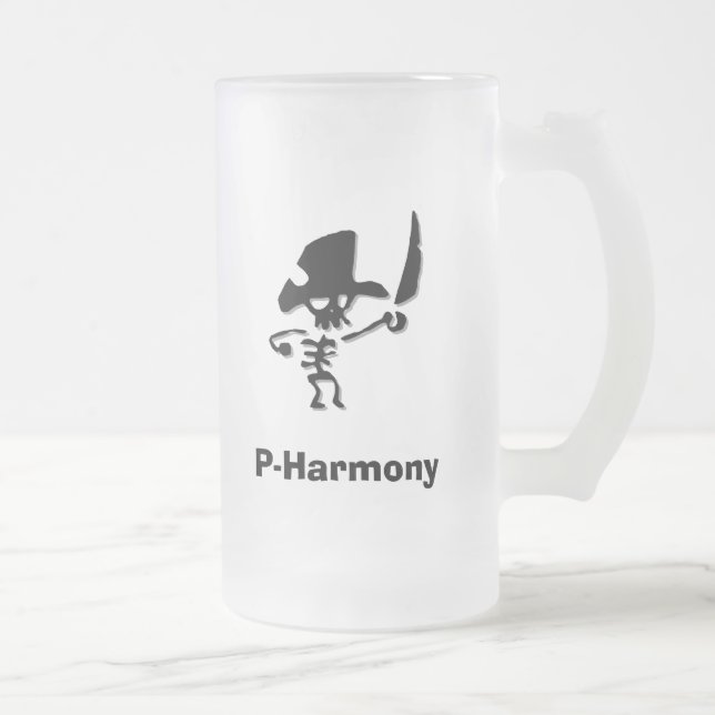 Pirate PHarmony Mattglas Bierglas (Rechts)