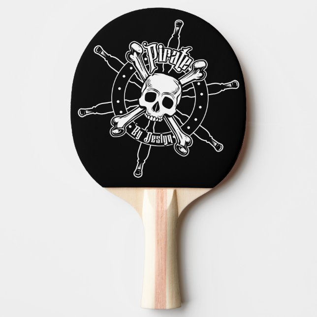 Pirate Ping Pong Paddle Tischtennis Schläger (Vorderseite)