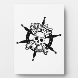 Pirate Plaque Fotoplatte