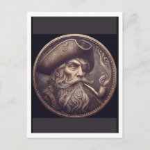 Pirate. Postcard