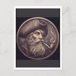 Pirate. Postcard Postkarte