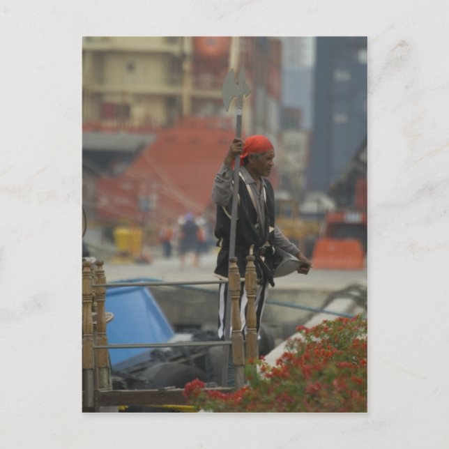 Pirate Postkarte (Vorderseite)