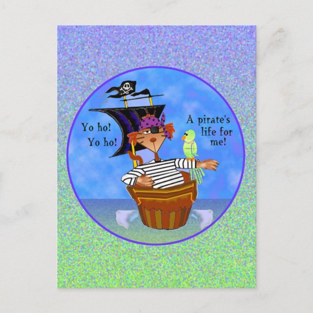 Pirate Postkarten (Vorderseite)