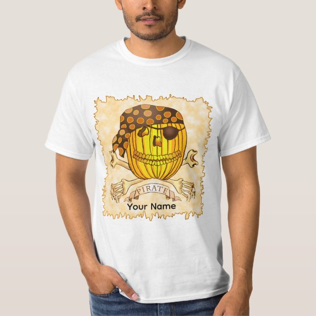 Pirate Pumpkin  t-shirt (Vorderseite)