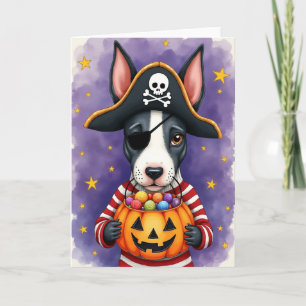 Pirate Pups Halloween-Süßigkeitenkarte Karte