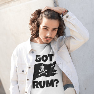 PIRATE RUM VATER MENS T - SHIRT