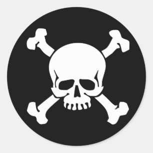 Pirate Runder Aufkleber