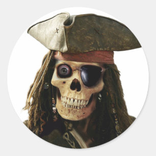Pirate Runder Aufkleber