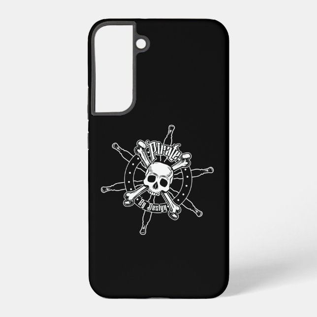 Pirate Samsung Phone Case S22 Plus Galaxy Hülle (Rückseite)