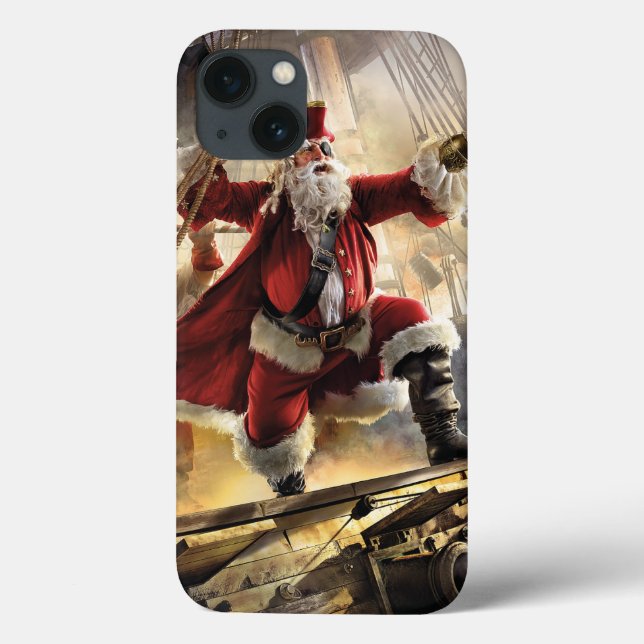 Pirate Santa Case-Mate iPhone Hülle (Rückseite)