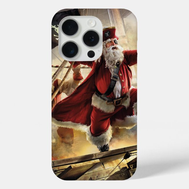 Pirate Santa Case-Mate iPhone Hülle (Rückseite)