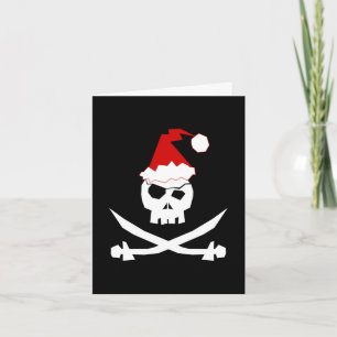 Pirate Santa Feiertagskarte