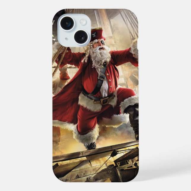 Pirate Santa iPhone Hülle (Rückseite)