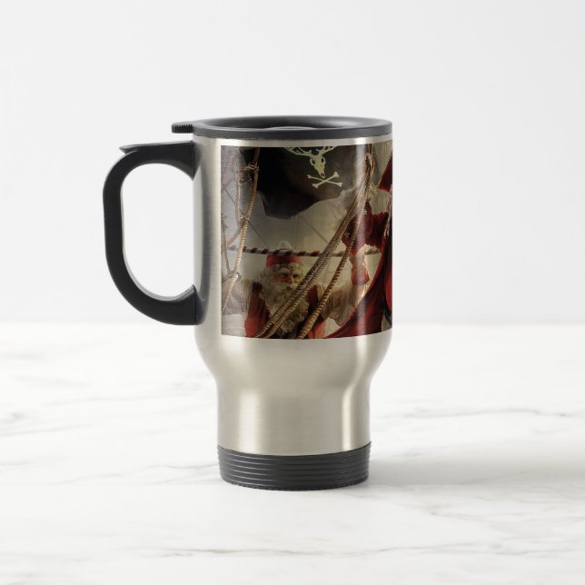 Pirate Santa Reisebecher (Links)
