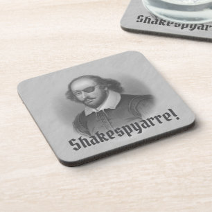 Pirate Shakespeare - Getränkeuntersetzer