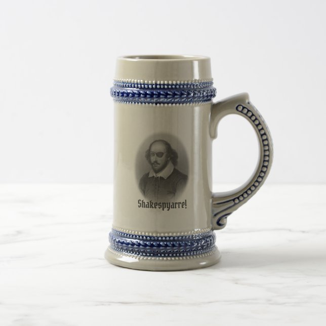 Pirate Shakespeare - stein Bierglas (Rechts)