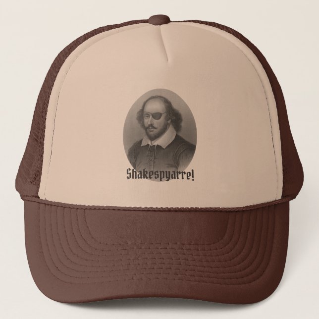 Pirate Shakespeare - Truckerkappe (Vorderseite)