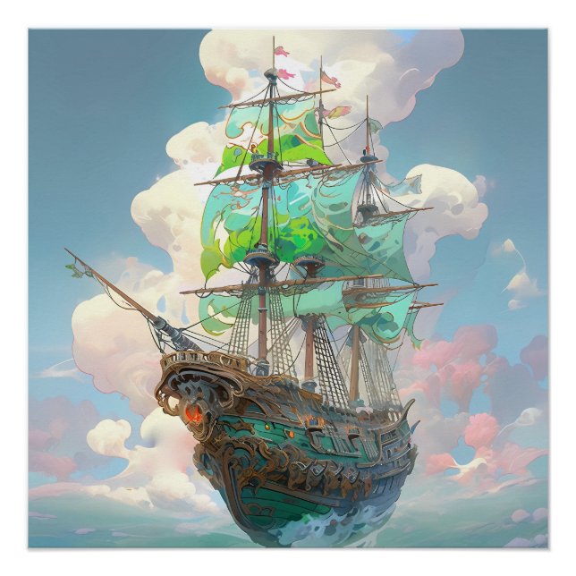 Pirate Ship Art Series - Erste Ausgabe #2 Poster (Vorderseite)