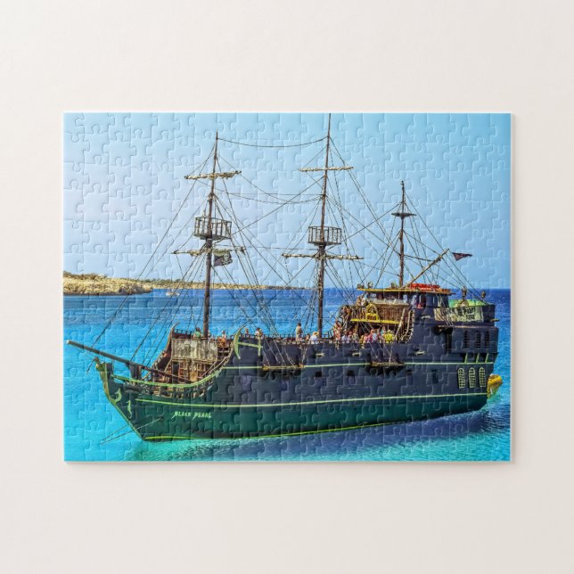 Pirate Ship Black Pearl Jigsaw Puzzle (Horizontal)