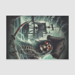 Pirate Ship Ghost Halloween Kostüm Party Seidenpapier