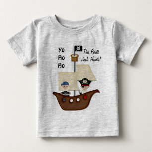 Pirate Ship Treasure Baby T-shirt