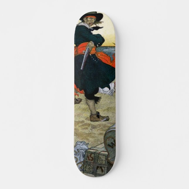 Pirate Skateboard (Vorne)