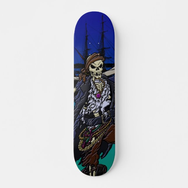 Pirate Skateboard (Vorne)