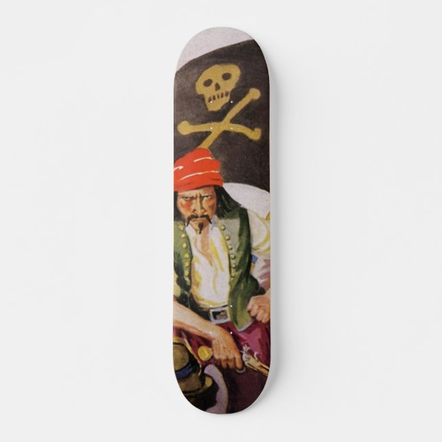 Pirate Skateboard (Vorne)