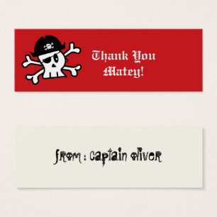 Pirate Skeleton Kindergeburtstag Gastgeschenk Gesc